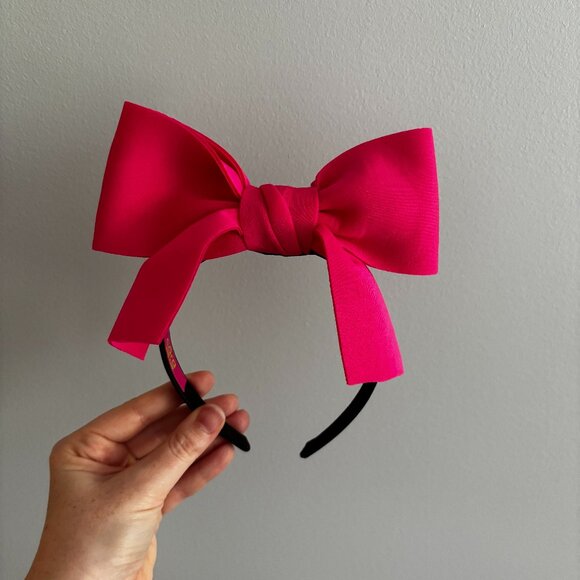 Cara Kids Handmade Pink Bow Headband NWOT - Picture 1 of 4